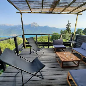  Chalet Bioclimatique Avec Vue Sur Le De Serre Ponçon
